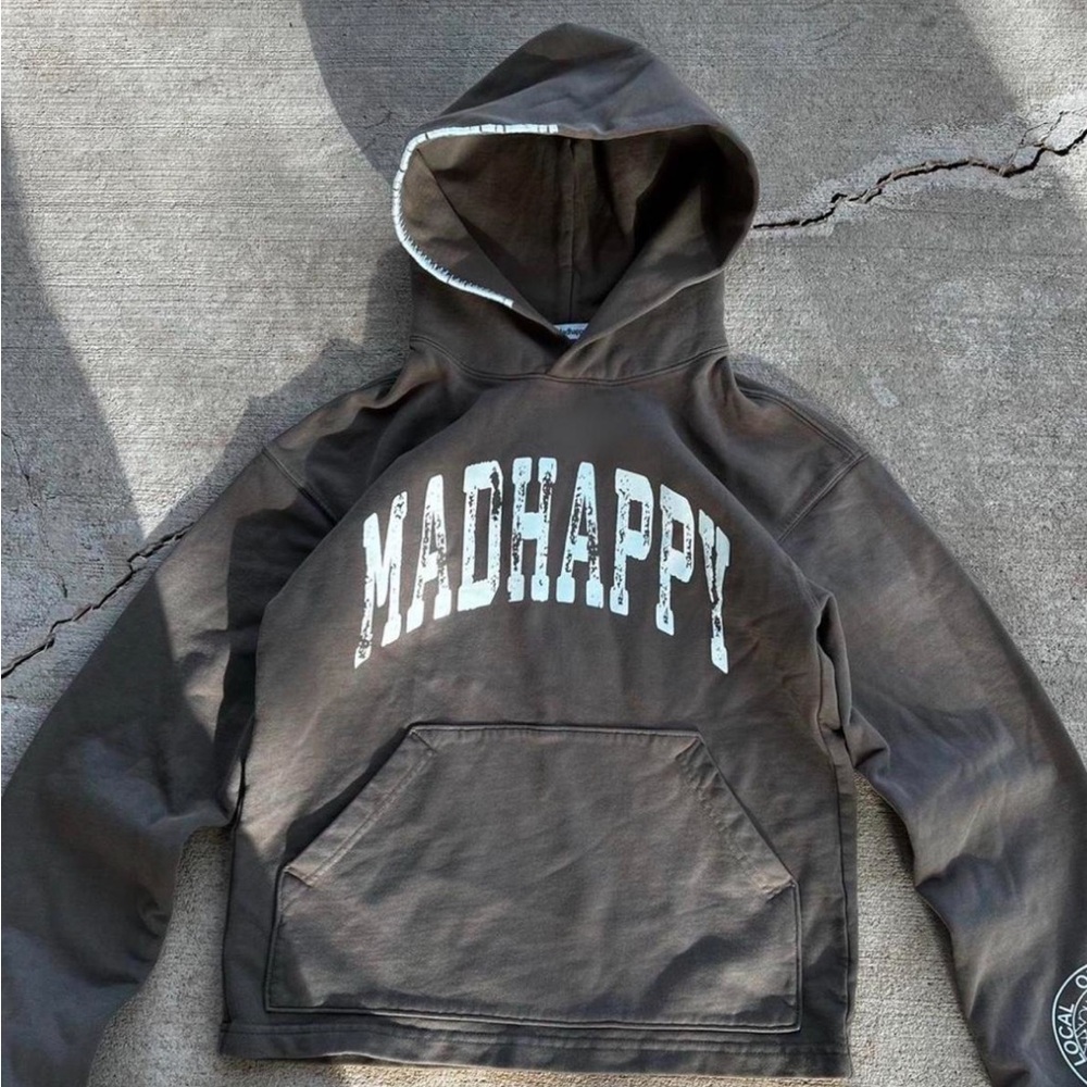 Madhappy old Rare Dark Brown Hoodie